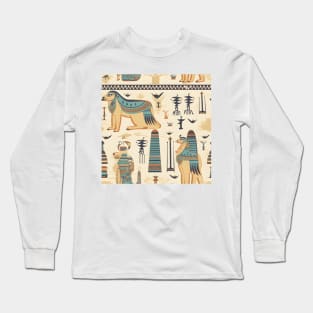 Ancient Egyptian Pattern 12 Long Sleeve T-Shirt